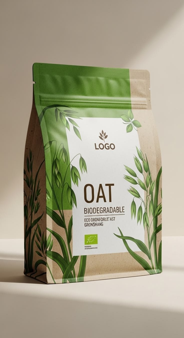 Custom Green Mylar Bags